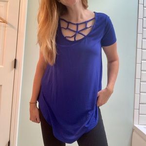 Zenana premium criss cross tunic